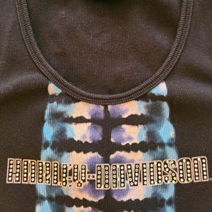 Harley Davidson black studded tank XL X-Large